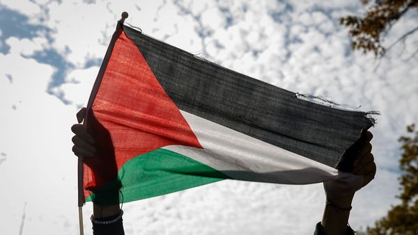 A video claimed that students at the University of Pennsylvania attending a pro-Palestine demonstration chanted the words we want Jewish genocide.