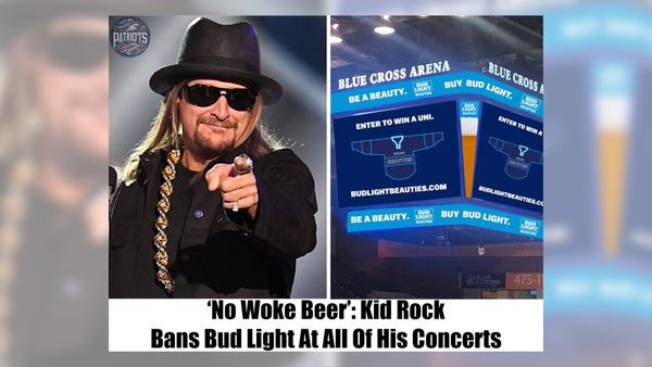 A meme claimed Kid Rock banned so-called woke beer from his concerts.